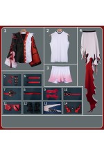 2XXT Cosplay Arknights Ambience Synesthesia 2026 Nian Cosplay Costume